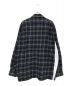 SEQUEL (シークエル) LINE NEL CHECK SHIRT ブラック サイズ:M：14000円