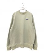 Patagoniaパタゴニア）の古着「P-6 Label Uprisal Crew Sweatshirt」｜ベージュ