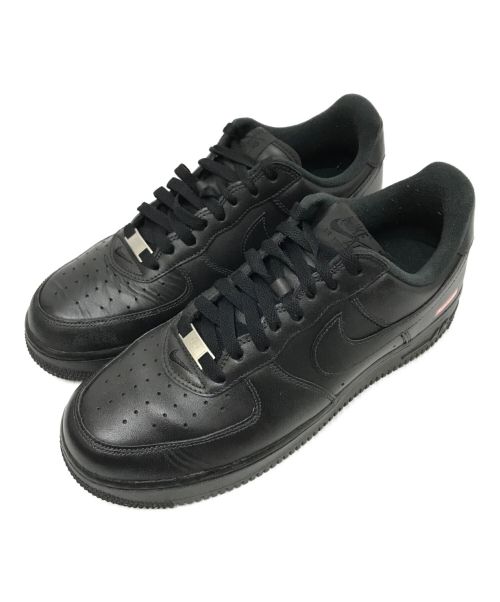 NIKE（ナイキ）NIKE (ナイキ) SUPREME (シュプリーム) AIR FORCE 1 LOW ブラック サイズ:27.0㎝の古着・服飾アイテム