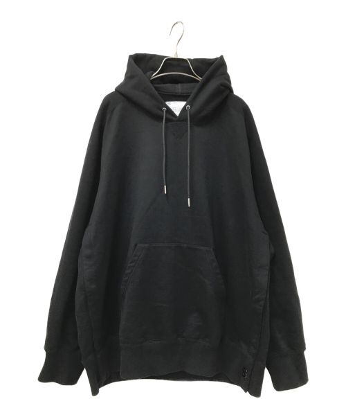 sacai（サカイ）sacai (サカイ) S Sweat Jersey Hoodie ブラック サイズ:3の古着・服飾アイテム