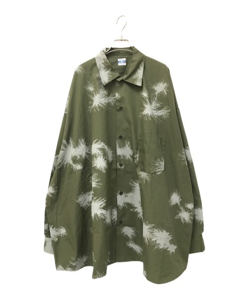 ARMY TWILL（アーミーツイル）ARMY TWILL (アーミーツイル) SNOW CAMO SHIRT オリーブ サイズ:Lの古着・服飾アイテム