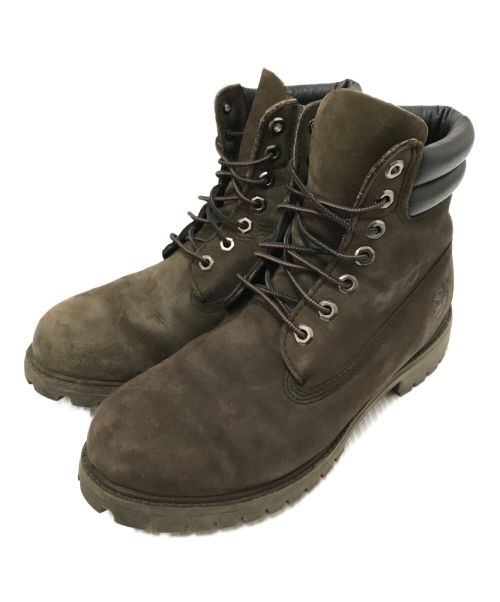 Timberland（ティンバーランド）Timberland (ティンバーランド) 6インチ ダブルカラーブーツ ブラウン サイズ:27.0㎝の古着・服飾アイテム