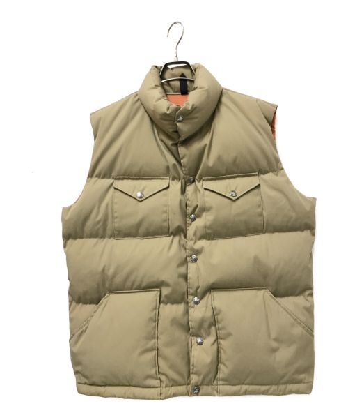 THE NORTH FACE（ザ ノース フェイス）THE NORTH FACE (ザ ノース フェイス) ダウンベスト ベージュ サイズ:Lの古着・服飾アイテム