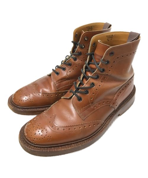 Tricker's（トリッカーズ）Tricker's (トリッカーズ) カントリーブーツ ブラウン サイズ:8 1/2の古着・服飾アイテム