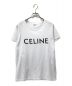 CELINE（セリーヌ）の古着「プリントロゴTシャツ」｜ホワイト