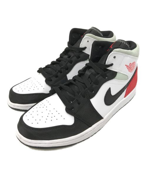 NIKE（ナイキ）NIKE (ナイキ) Air Jordan 1 Mid SE ブラック×レッド×ホワイト サイズ:28.0㎝の古着・服飾アイテム