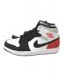 NIKE (ナイキ) Air Jordan 1 Mid SE ブラック×レッド×ホワイト サイズ:28.0㎝：10000円