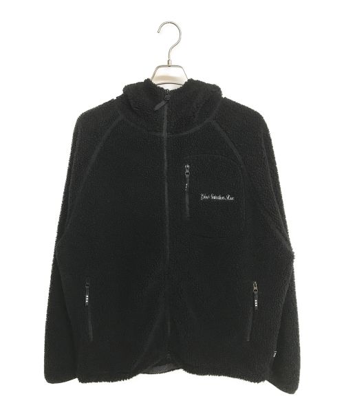 GOD SELECTION XXX（ゴッドセレクショントリプルエックス）GOD SELECTION XXX (ゴッドセレクショントリプルエックス) Fleece Jacket ブラック サイズ:Lの古着・服飾アイテム