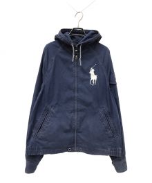 POLO RALPH LAUREN（ポロ・ラルフローレン）の古着「ビックポニージャケット」｜ネイビー