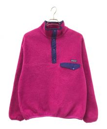 Patagonia（パタゴニア）の古着「シンチラスナップＴフリースプルオーバー」｜ピンク