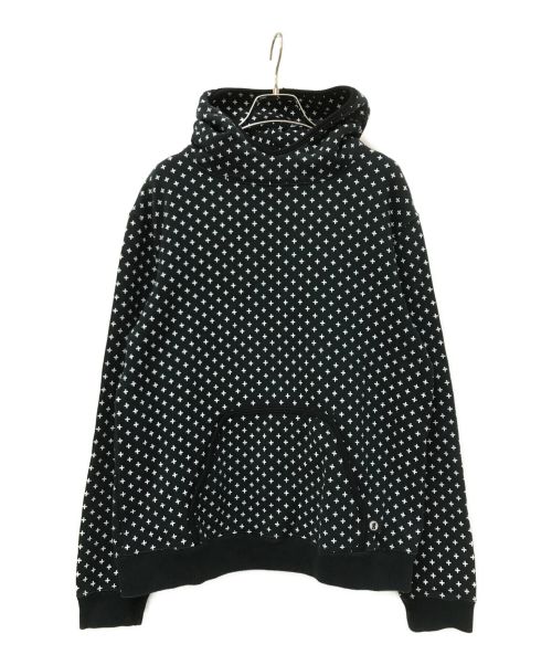 GOOD ENOUGH（グッドイナフ）GOOD ENOUGH (グッドイナフ) CROSS DOT SWEAT PARKA ブラック サイズ:下記参照の古着・服飾アイテム