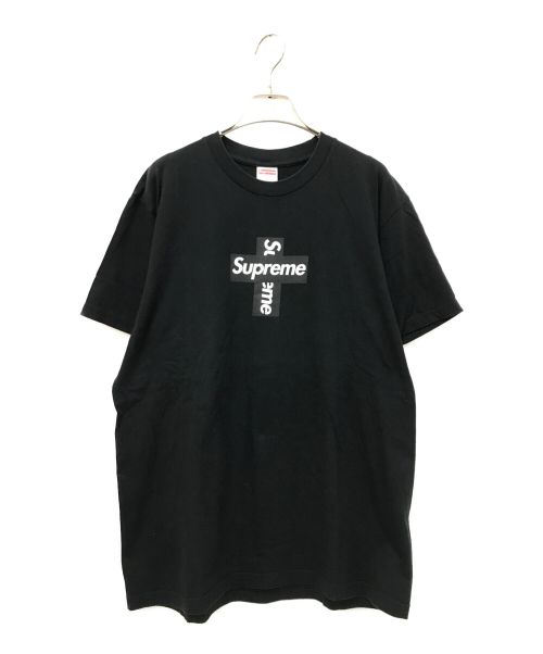 SUPREME（シュプリーム）SUPREME (シュプリーム) Cross Box Logo Tee ブラック サイズ:Mの古着・服飾アイテム