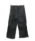 NNBF (エヌエヌビーエフ) WIDE CARGO PANTS ブラック サイズ:L：14000円