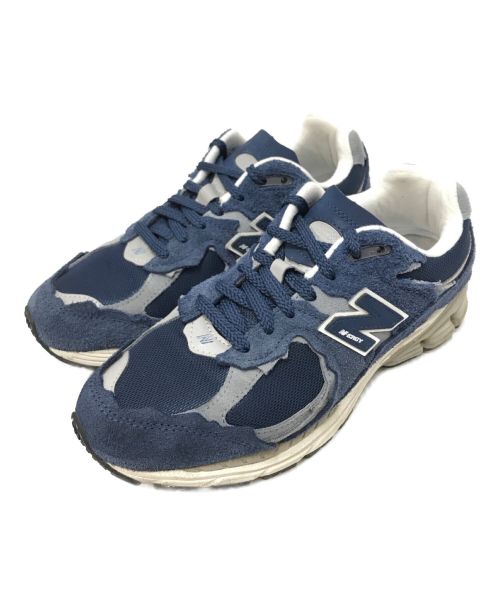 NEW BALANCE（ニューバランス）NEW BALANCE (ニューバランス) ローカットスニーカー ネイビー サイズ:25.0cmの古着・服飾アイテム