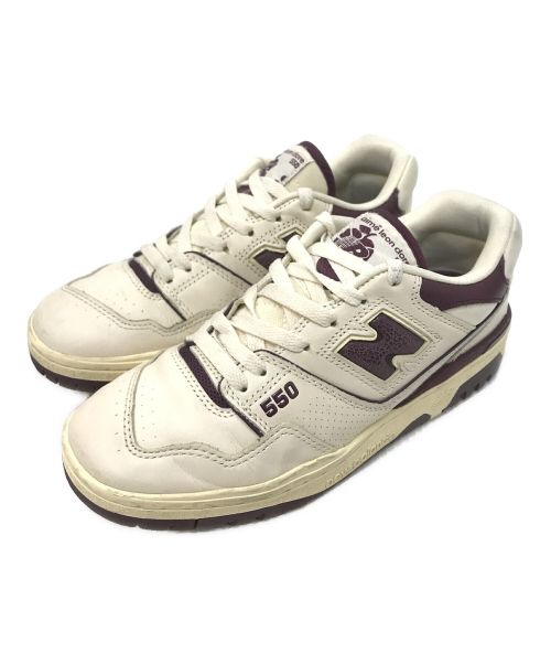 NEW BALANCE（ニューバランス）NEW BALANCE (ニューバランス) Aime Leon Dore (エメレオンドレ) ローカットスニーカー ホワイト サイズ:25.0cmの古着・服飾アイテム