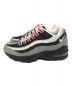 NIKE (ナイキ) AIR MAX 95 GS ブラック×レッド サイズ:23.0cm：3980円