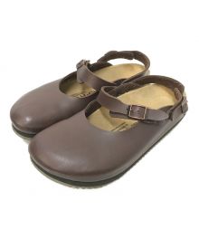 ALPRO by BIRKENSTOCK（アルプロ ビルケンシュトック）の古着「モロッコストラップレザーサンダル」｜ブラウン