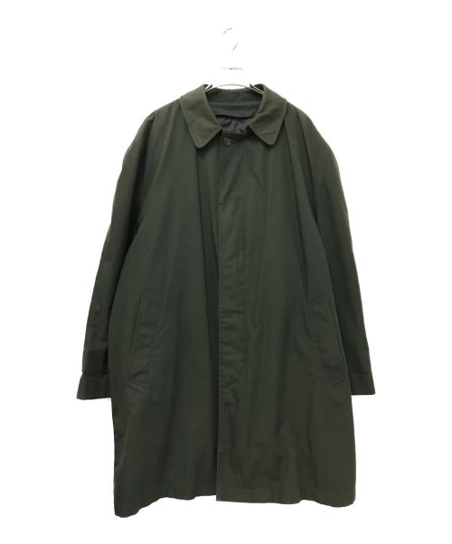 london fog（ロンドンフォグ）london fog (ロンドンフォグ) ライナー付ステンカラーコート グリーン サイズ:XLの古着・服飾アイテム