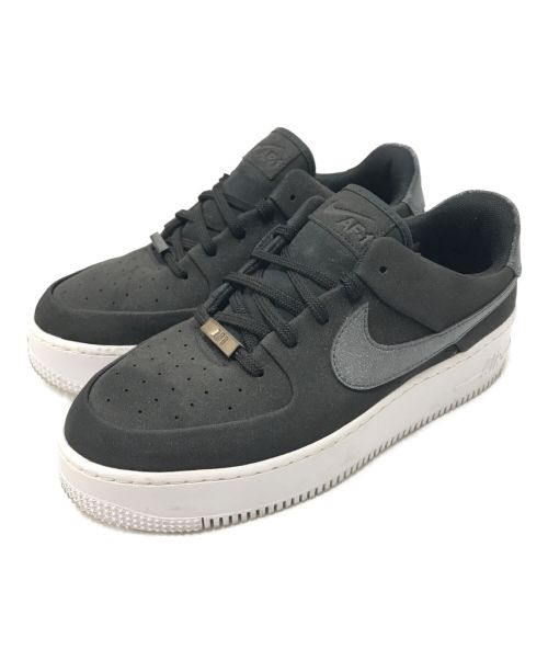 NIKE（ナイキ）NIKE (ナイキ) WMNS AIR FORCE 1 SAGE LOW ブラック サイズ:26.0cmの古着・服飾アイテム