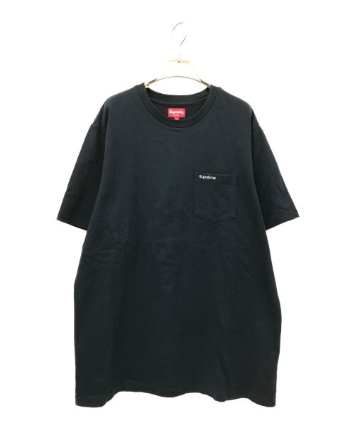 SUPREME（シュプリーム）SUPREME (シュプリーム) S/S Pocket Tee ブラック サイズ:Lの古着・服飾アイテム