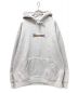 SUPREME（シュプリーム）の古着「Bling Box Logo Hooded Sweatshirt」｜グレー