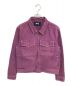 stussy（ステューシー）の古着「Overdyed Garage Jacket」｜パープル