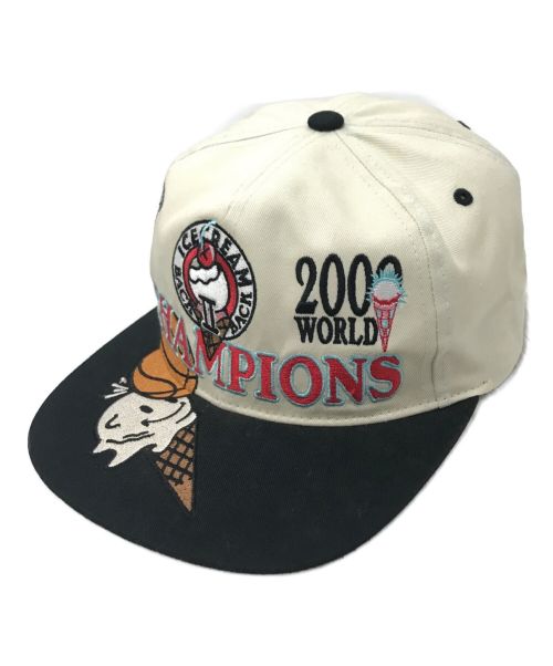 ICE CREAM（アイスクリーム）ICE CREAM (アイスクリーム) WORLD CHAMPS SNAPBACK HAT ベージュ サイズ:下記参照の古着・服飾アイテム