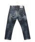 DENIM BY VANQUISH&FRAGMENT (デニムバイヴァンキッシュ&フラグメント) ダメージ加工デニムパンツ インディゴ サイズ:W32：13000円