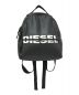 DIESEL（ディーゼル）の古着「ビッグロゴバックパック」｜ブラック