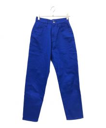 leno（リノ）の古着「LUCY HIGH WAIST TAPERED PANTS」｜ブルー