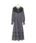 HER LIP TO (ハーリップトゥ) Lace Trimmed Knit Long Dress パープル サイズ:S：5000円