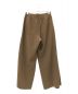 BIRROT (ビロット) DRAWSTRING TROUSER ブラウン サイズ:1：12000円