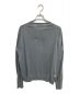 JOHN SMEDLEY (ジョンスメドレー) uniform experiment (ユニフォームエクスペリメント) COTTON CREWNECK KNIT グレー サイズ:L：5000円