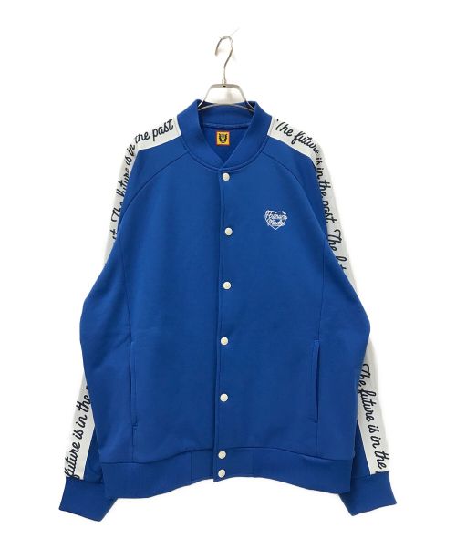 HUMAN MADE（ヒューマンメイド）HUMAN MADE (ヒューマンメイド) TRACK JACKET ブルー サイズ:XXLの古着・服飾アイテム