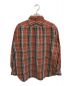 NIGEL CABOURN (ナイジェルケーボン) BRITISH OFFICERS SHIRT TYPE 2 FLANNEL CHECK オレンジ サイズ:52：7000円