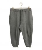 OAMCオーエーエムシー）の古着「Noise Logo Sweat Pants」｜グレー