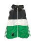 adidas（アディダス）の古着「GOOFY WINDBREAKER」｜ブラック×グリーン