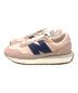 NEW BALANCE (ニューバランス) ローカットスニーカー ピンク サイズ:25.5cm：5000円