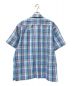 SUPREME (シュプリーム) Metallic Plaid S/S Shirt ブルー サイズ:S：13000円