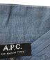 中古・古着 A.P.C. (アーペーセー) シャツワンピース インディゴ サイズ:34：5000円