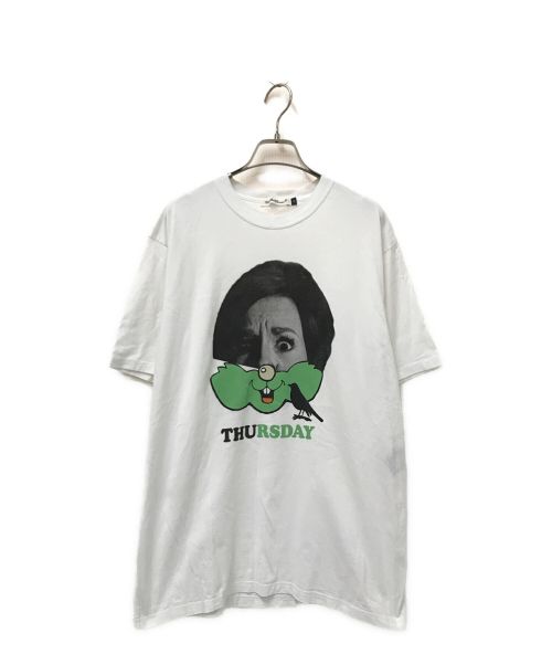 UNDERCOVER（アンダーカバー）UNDERCOVER (アンダーカバー) TEE THURSDAY ホワイト サイズ:3の古着・服飾アイテム