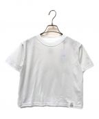 HYKEハイク）の古着「CROPPED SHORT-SLV TEE」｜ホワイト