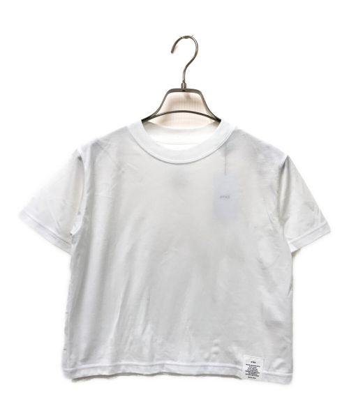 HYKE（ハイク）HYKE (ハイク) CROPPED SHORT-SLV TEE ホワイト サイズ:M 未使用品の古着・服飾アイテム