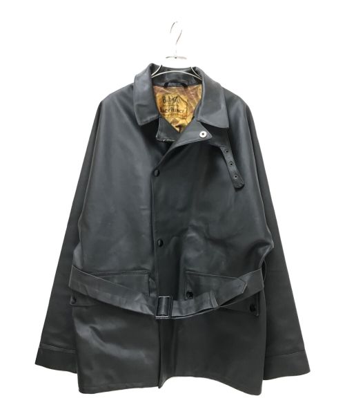 BELSTAFF（ベルスタッフ）BELSTAFF (ベルスタッフ) 50's PVC ジャケット ブラック サイズ:下記参照の古着・服飾アイテム