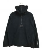 SUPREMEシュプリーム）の古着「FACEMASK HALF ZIP HOODED SWEATSHIRT」｜ブラック