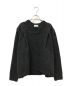 RIM.ARK（リムアーク）の古着「Back volume v-neck knit tops」｜グレー