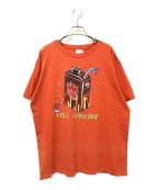 SPITFIREスピットファイア）の古着「SPIT FIRE プリントTシャツ」｜オレンジ