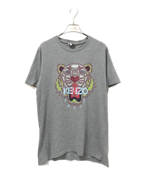 KENZO（ケンゾー）KENZO (ケンゾー) TIGER T-SHIRT グレー サイズ:Sの古着・服飾アイテム