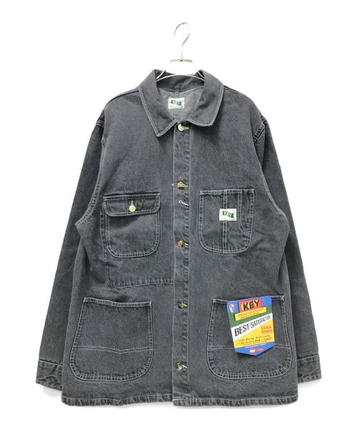 KEY（キー）KEY (キー) JOURNAL STANDARD (ジャーナルスタンダード) 別注 カバーオール グレー サイズ:L 未使用品の古着・服飾アイテム