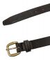 TORY LEATHER (トリーレザー) STITCHED PATTERN 3/4” BRIDLE LEATHER BELT ブラウン サイズ:34：5000円